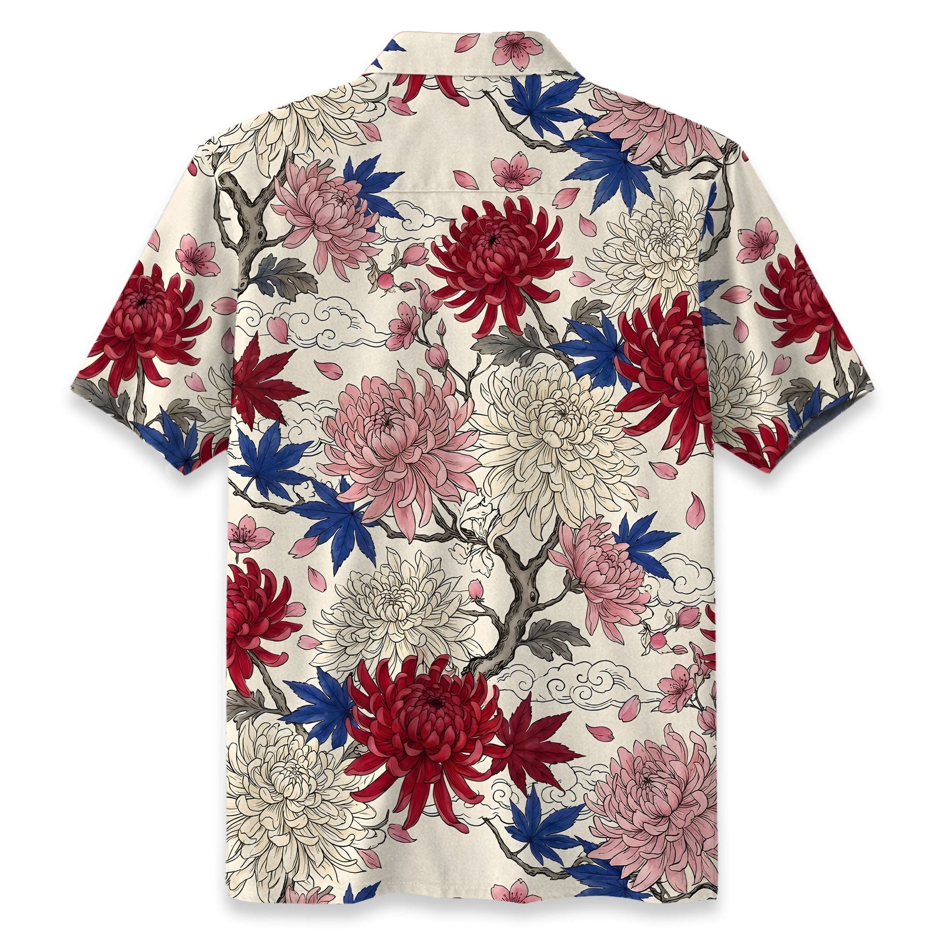 Vibrant Floral Hawaiian Shirt