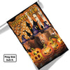 Uni Red Angus Cattle Haunted Farm Halloween Flag