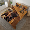 Uni Custom Name Bison Bedding set