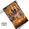 Uni Jersey Cattle Haunted Farm Halloween Flag