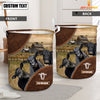 Uni Black Angus Custom Name Laundry Basket
