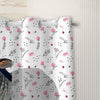 Uni Brangus Flower 3D Shower Curtain