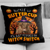 Uni Happy Halloween Highland Buckle Up Butter Cup Pillow Case