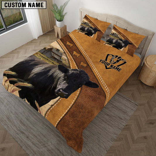 Uni Custom Name Lowline Angus Bedding set