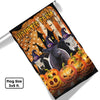 Uni Belted Galloway Cattle Haunted Farm Halloween Flag