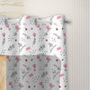 Uni Jersey Flower 3D Shower Curtain