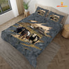 Uni Belted Galloway On The Farm Customized Name Bedding Set