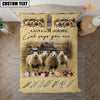 Uni Sheep God Says You Are Custom Name Bedding Set