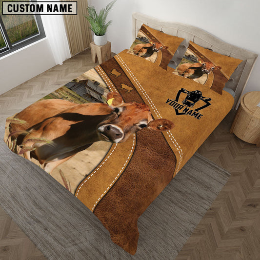 Uni Jersey Cattle Customized Bedding set