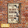 uni Holstein Have An AMOO-SING Day All Printed 3D Metal Sign