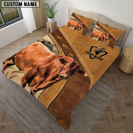 Uni Custom Name Santa Gertrudis Bedding set