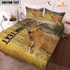 Uni Personalized Name Limousin Cattle On The Farm 3D Bedding Set