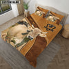 Uni Custom Name Braunvieh Bedding set