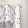 Uni Llama Flower 3D Shower Curtain
