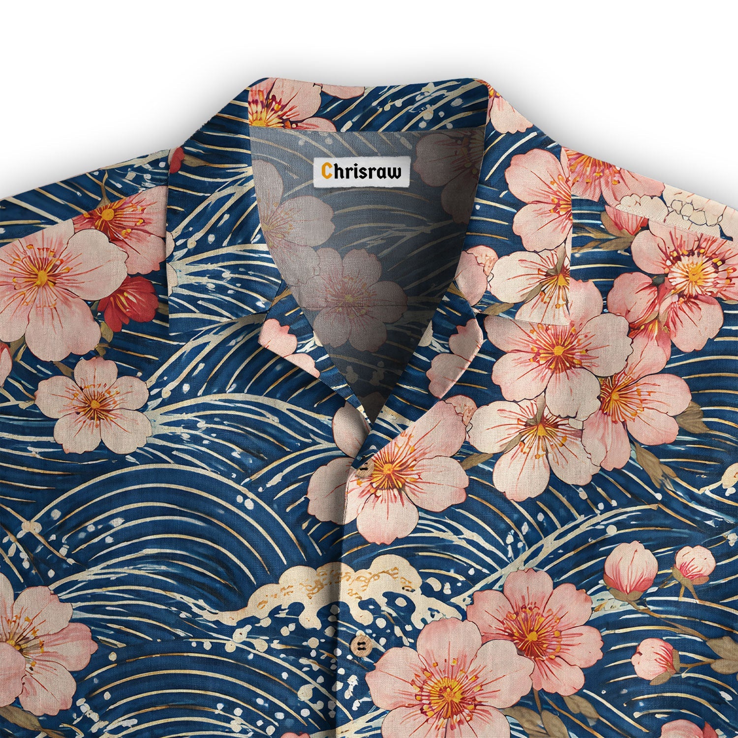 Sakura Wave Hawaiian Shirt