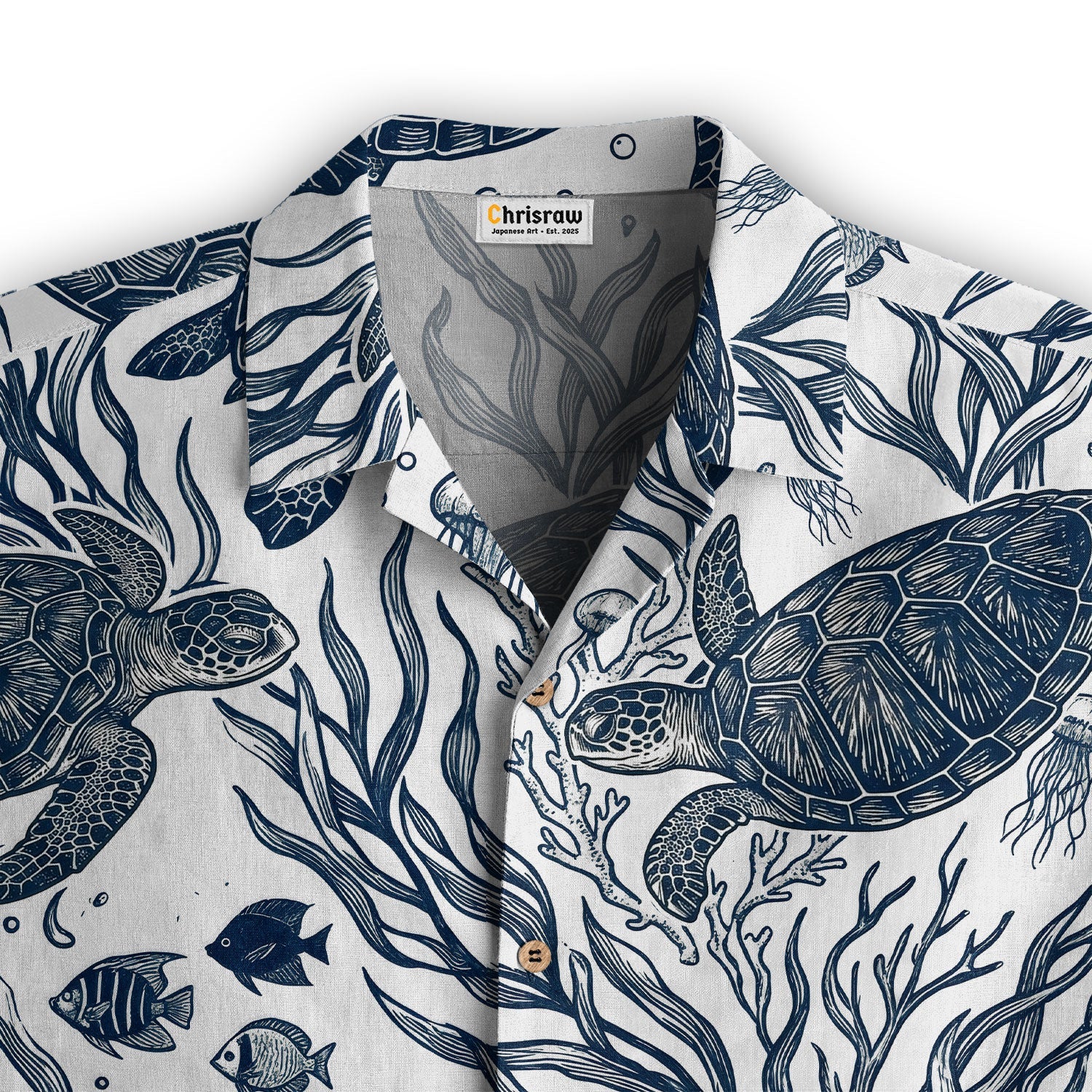 Oceanic Turtle Hawaiian Shirt