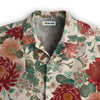 Crimson Daisy Hawaiian Shirt