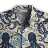 Blue Ocean Octopus Hawaiian Shirt