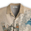 Cat Surfing Hawaiian Shirt