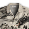 Fight Between Dragon And Tiger Hawaiian Shirt
