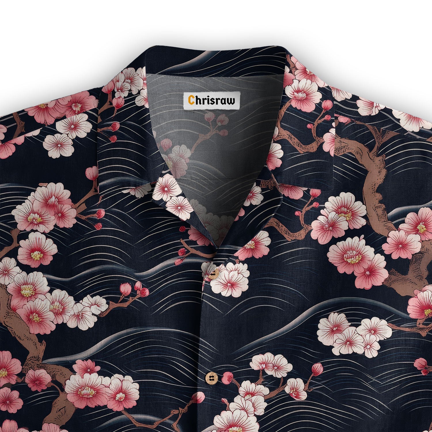 Sakura Wave Hawaiian Shirt