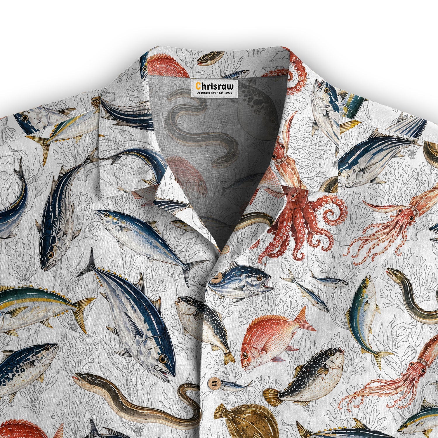 Sea Ocean Fish Hawaiian Shirt