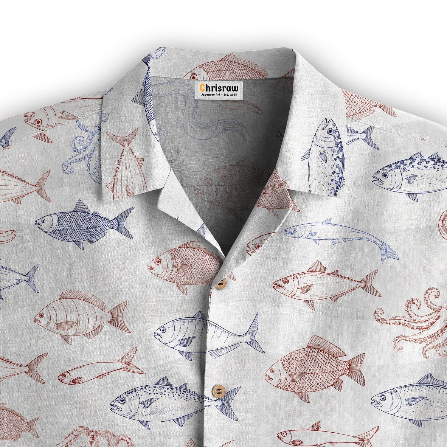 Sea Ocean Fish Hawaiian Shirt