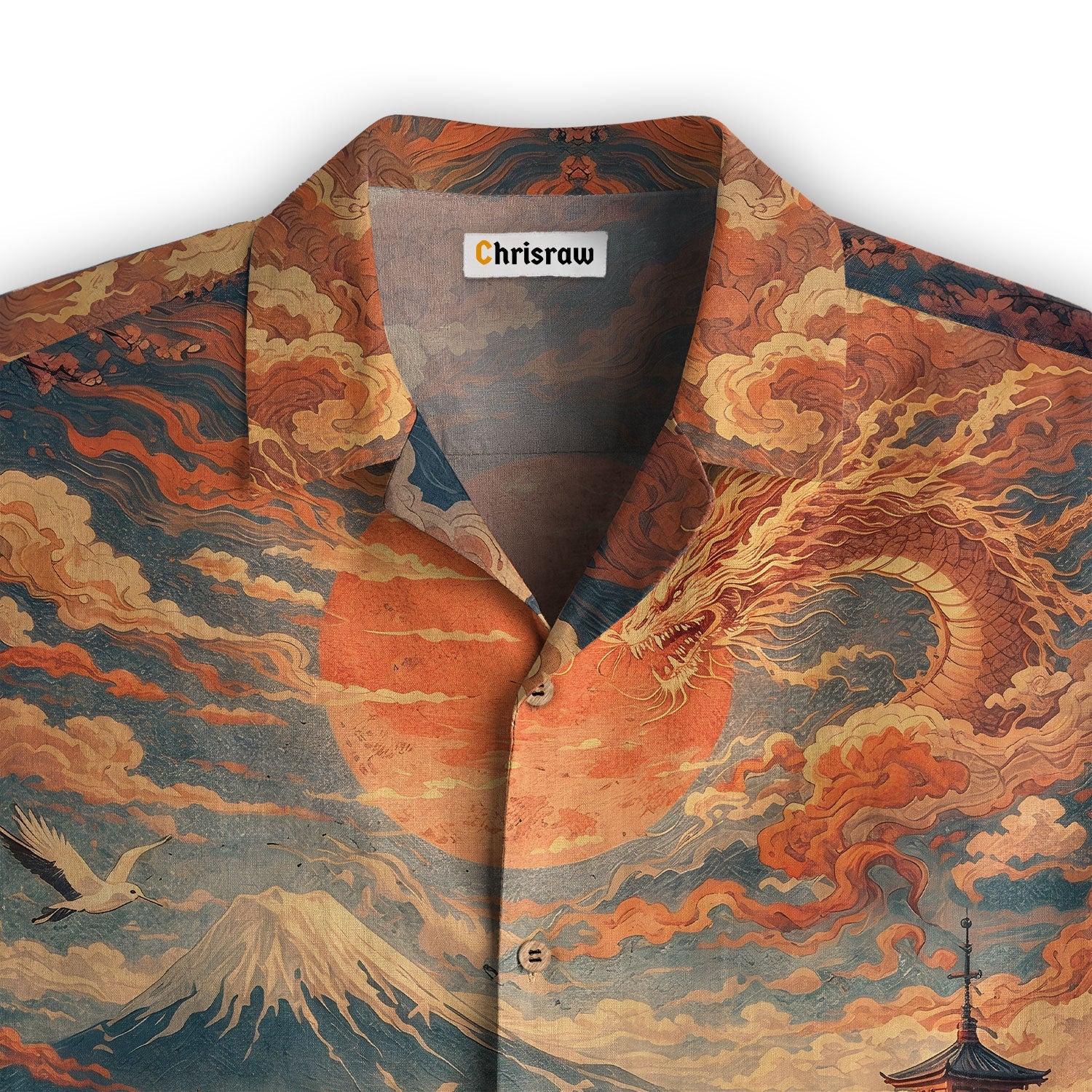 Samurai Gazing Into The Distance Shirt Hawaiian Shirt