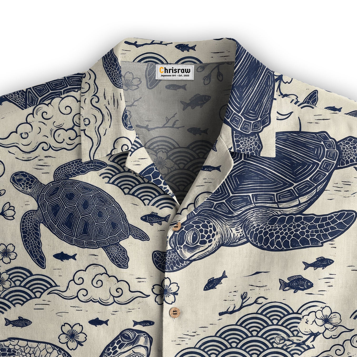 Oceanic Turtle Hawaiian Shirt