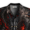 Shadow Fire Dragon Hawaiian Shirt