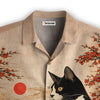 Sunset Cat Hawaiian Shirt