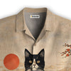 Sunset Cat Hawaiian Shirt