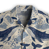 Blue Ocean Whale Hawaiian Shirt