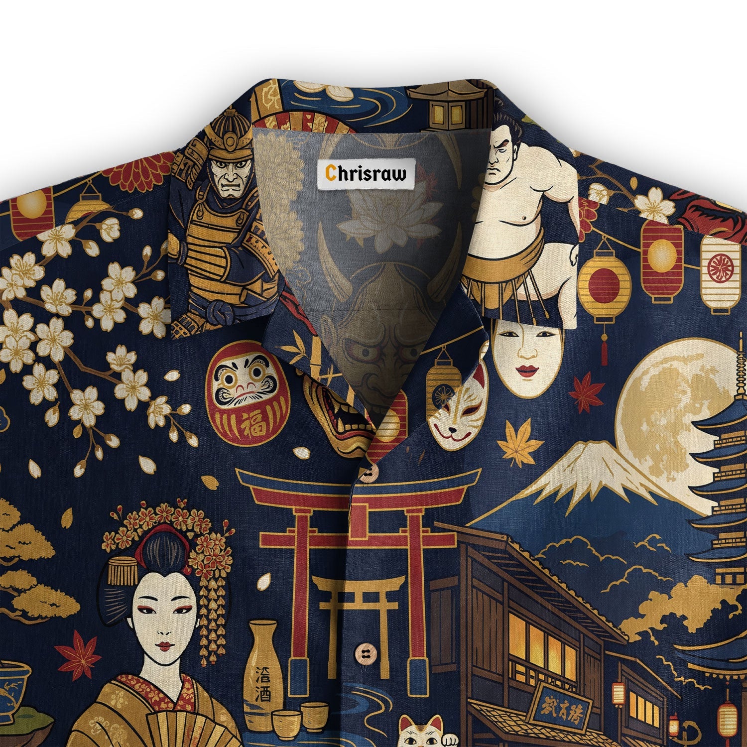 Tokyo Folklore Mosaic Hawaiian Shirt
