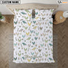 Uni Chicken Light Pattern Custom Name Bedding Set