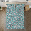 Uni Chicken New Pattern Custom Name Bedding Set