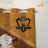 Uni Custom Name Hereford Pattern Shower Curtain