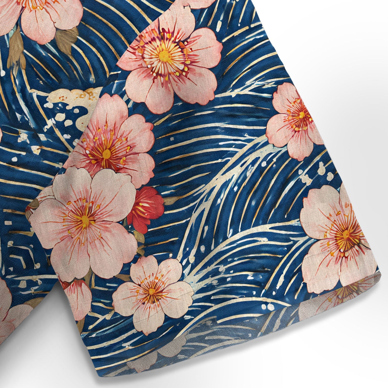Sakura Wave Hawaiian Shirt