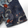 Octopus with Flowers and Clouds Hawaiian Shirt