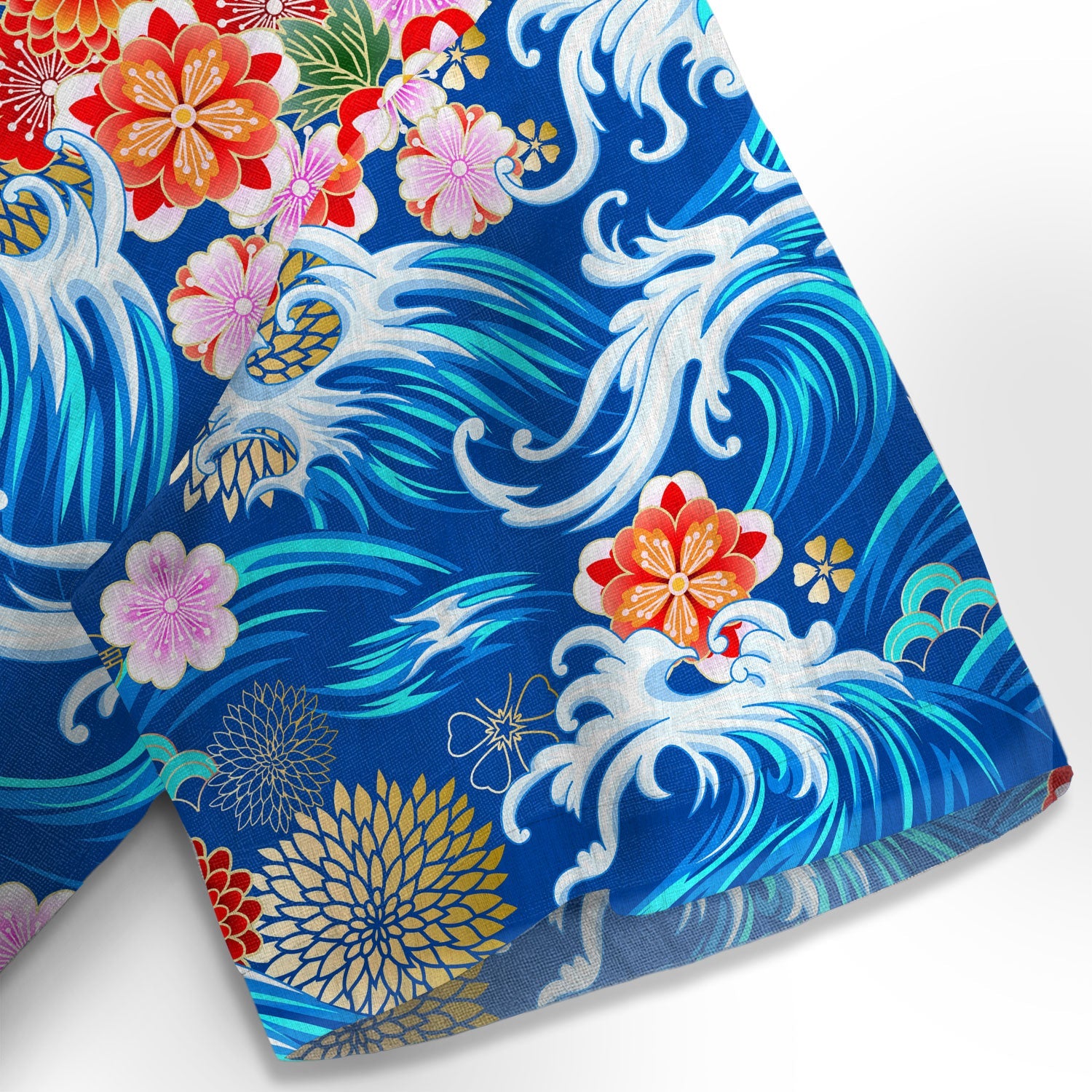 Sakura Wave Hawaiian Shirt