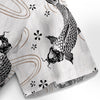Black Koi And White Koi Hawaiian Shirt