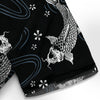 Black Koi And White Koi Hawaiian Shirt