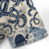 Blue Ocean Octopus Hawaiian Shirt