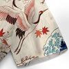 Cranes Dancing On The Waves Hawaiian Shirt
