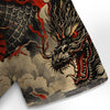 Crimson Storm Dragon Hawaiian Shirt