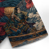 Demon And Samurai At Sea Hawaiian Shirt