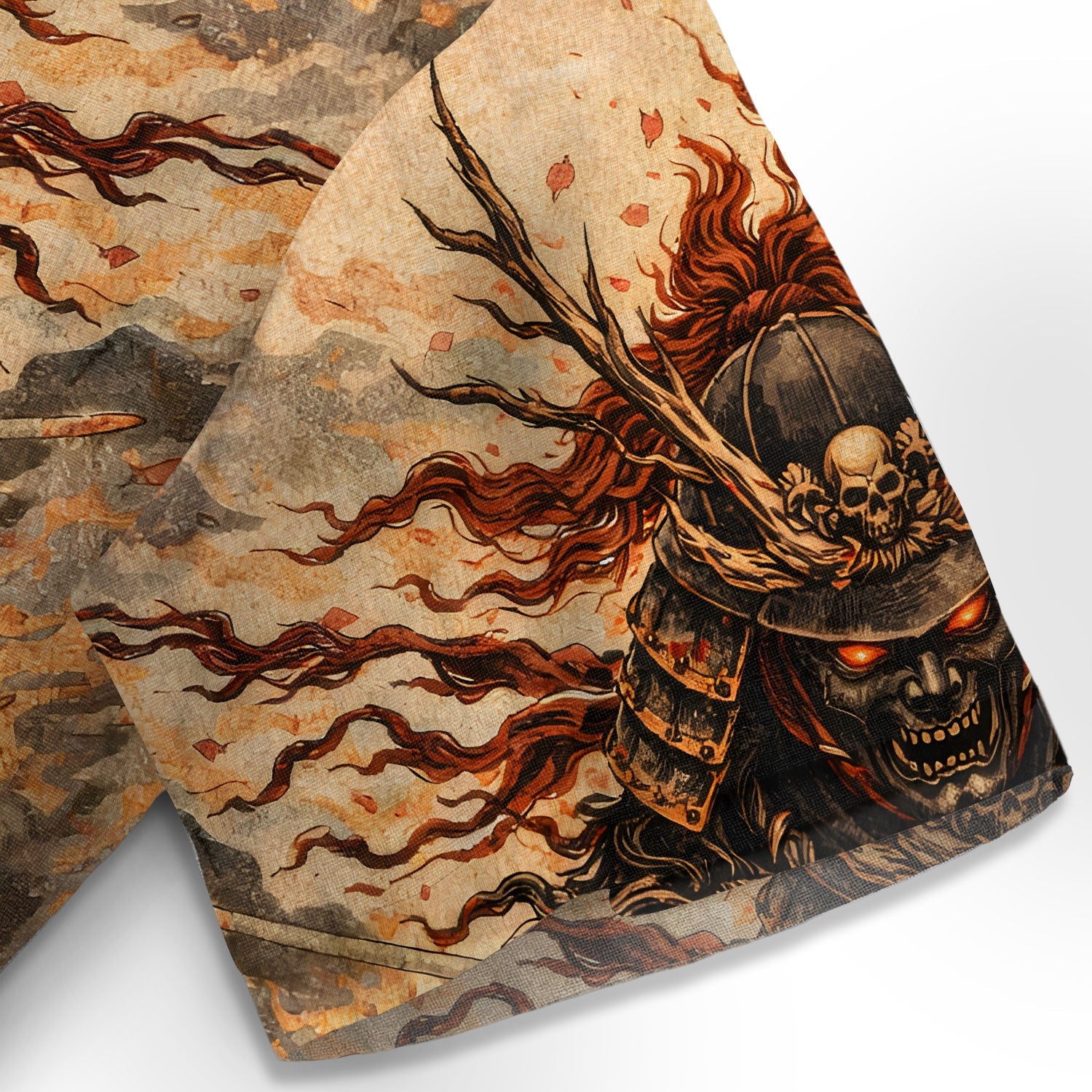 Demon Blade Samurai Hawaiian Shirt