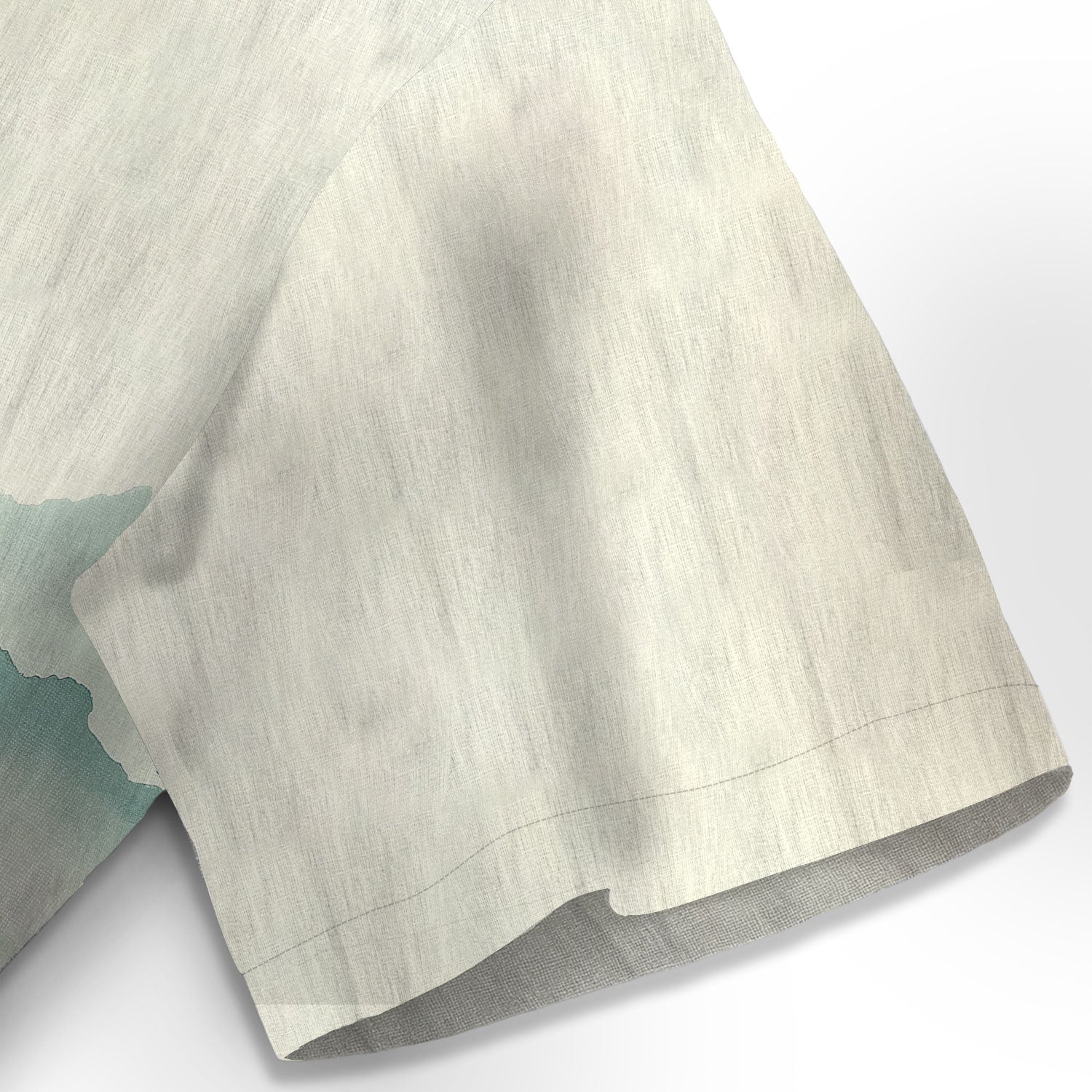 Misty Mountain Landscape Ink Hawaiian Shirt