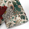 Crimson Daisy Hawaiian Shirt