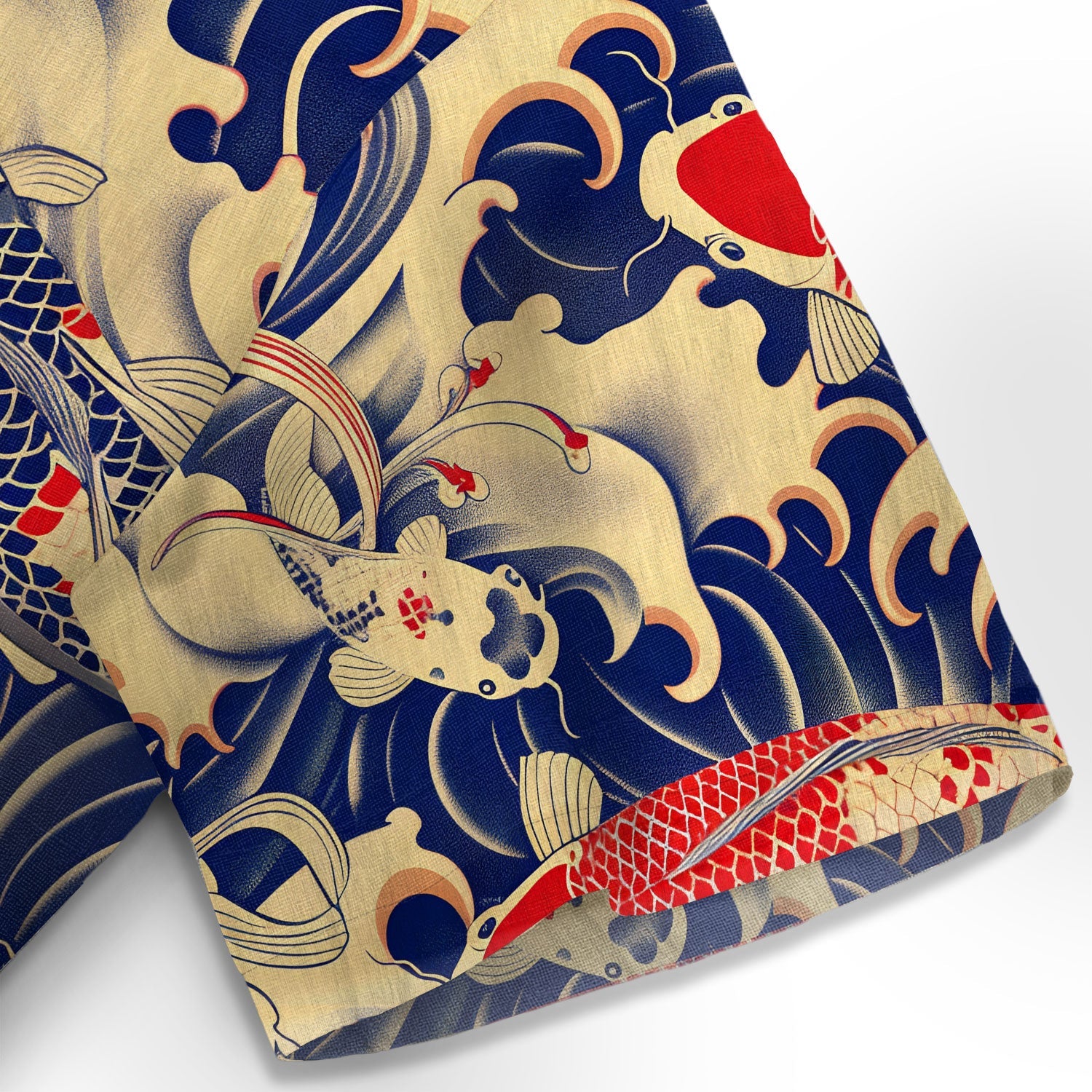 Koi Carp Frenzy Hawaiian Shirt